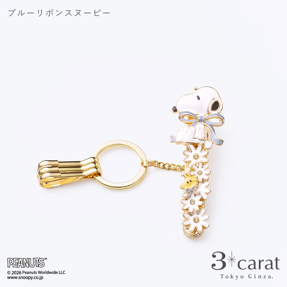 Amazon.co.jp: 3carat: PEANUTS バッグキークリップ